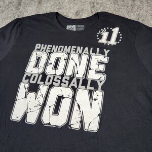 WWE‎ AJ Styles T-Shirt Men 3XL Black Phenomenally Done Colossally Won Wrestling
